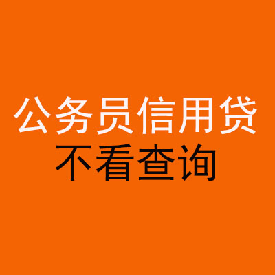 浦北公务员信用贷款